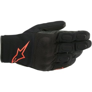 Manusi de piele impermeabile Alpinestars S-MAX Drystar Negru/Rosu Manusi de piele impermeabile Alpinestars S-MAX Drystar Negru/Rosu