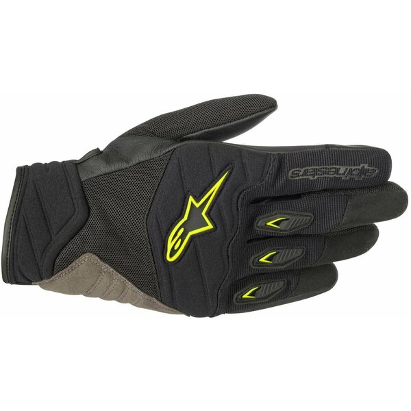 Manusi de piele vara Alpinestars SHORE Negru/Galben [1]