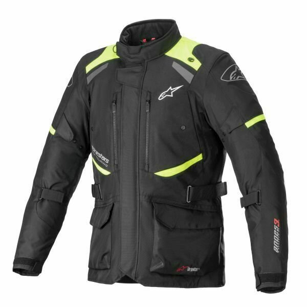 Geaca textil impermeabila Alpinestars ANDES Drystar V3 Negru/Galben fluo [1]