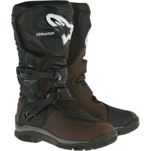 Cizme touring Alpinestars COROZAL Adventure Drystar Oiled Leather Maro/Negru