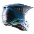 Casca cross-enduro Alpinestars Supertech S-M5 RAYON Alb/Albastru/Galben fluo [2]
