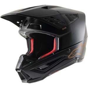 Casca cross-enduro Alpinestars Supertech S-M5 SOLID NEGRU MAT Casca cross-enduro Alpinestars Supertech S-M5 SOLID NEGRU MAT