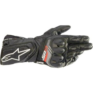 Manusi de piele sport/touring Alpinestars SP-8 V3 Negru/Alb Manusi de piele sport/touring Alpinestars SP-8 V3 Negru/Alb