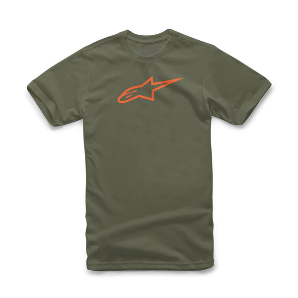 Tricou ALPINESTARS AGELESS CLASSIC Verde/Portocaliu [1]