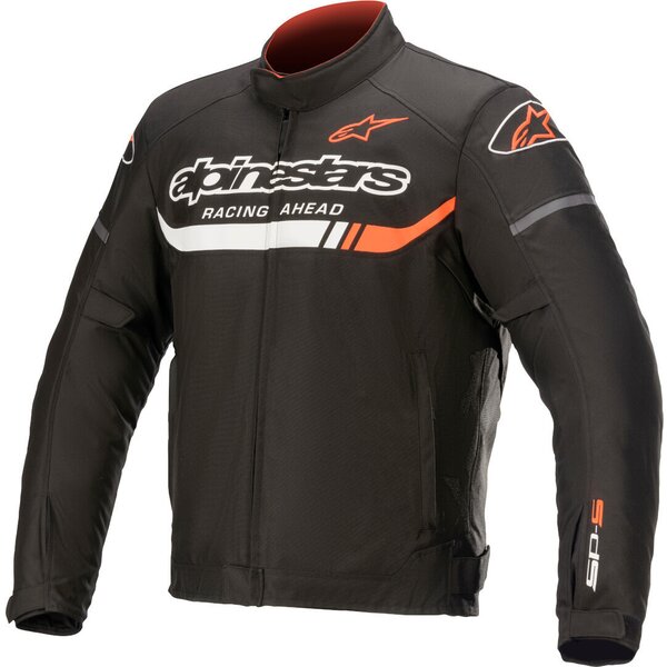 Geaca textil impermeabila Alpinestars T-SP S IGNITION Negru/Alb/Rosu [1]