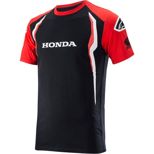 Tricou ALPINESTARS HONDA Negru/Alb/Rosu [1]