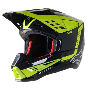 Casca cross-enduro Alpinestars Supertech S-M5 BEAM Negru/Galben fluo Casca cross-enduro Alpinestars Supertech S-M5 BEAM Negru/Galben fluo