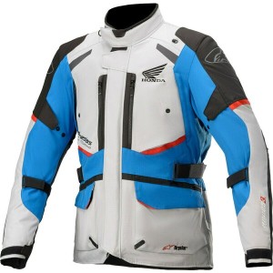 Geaca textil impermeabila ALPINESTARS HONDA ANDES V3 DRYSTAR Negru/Gri deschis/Albastru Geaca textil impermeabila ALPINESTARS HONDA ANDES V3 DRYSTAR Negru/Gri deschis/Albastru