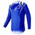 Tricou cross-enduro Alpinestars Fluid Narin 2023 Negru/Alb/Albastru [2]