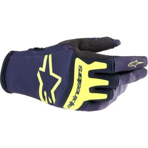 Manusi cross-enduro ALPINESTARS TECHSTAR 2023 Albastru/Galben Fluo Manusi cross-enduro ALPINESTARS TECHSTAR 2023 Albastru/Galben Fluo