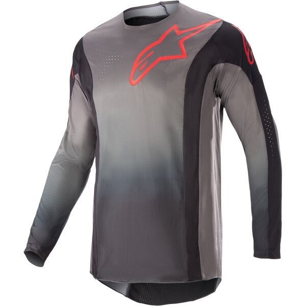 Tricou cross-enduro ALPINESTARS TECHSTAR SEIN 2023 Negru/Gri/Rosu [1]