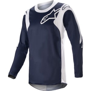 Tricou cross-enduro ALPINESTARS RACER HOEN 2023 Albastru/Alb
