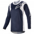 Tricou cross-enduro ALPINESTARS RACER HOEN 2023 Albastru/Alb [2]