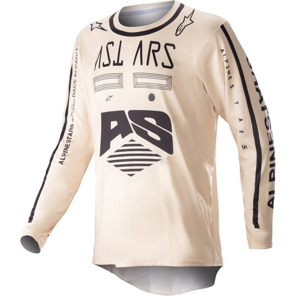 Tricou cross-enduro ALPINESTARS RACER FOUND 2023 Crem [1]