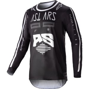 Tricou cross-enduro ALPINESTARS RACER FOUND 2023 Negru Tricou cross-enduro ALPINESTARS RACER FOUND 2023 Negru