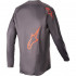 Tricou cross-enduro ALPINESTARS FLUID LURV 2023 Gri/Portocaliu [3]