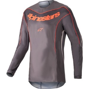 Tricou cross-enduro ALPINESTARS FLUID LURV 2023 Gri/Portocaliu Tricou cross-enduro ALPINESTARS FLUID LURV 2023 Gri/Portocaliu