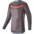 Tricou cross-enduro ALPINESTARS FLUID LURV 2023 Gri/Portocaliu [2]