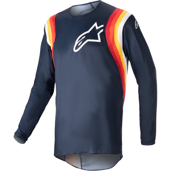Tricou cross-enduro ALPINESTARS FLUID CORSA 2023 Albastru/rosu [1]