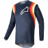 Tricou cross-enduro ALPINESTARS FLUID CORSA 2023 Albastru/rosu [2]