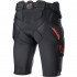 Pantaloni scurti cu protectii ALPINESTARS BIONIC PRO Negru/Rosu [2]