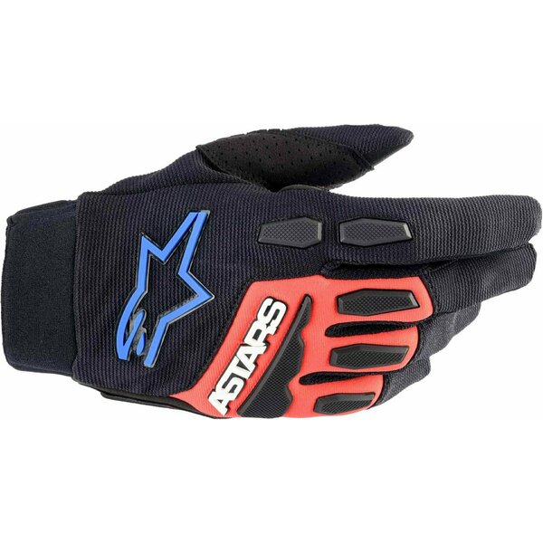Manusi cross-enduro ALPINESTARS FULL BORE XT Negru/Rosu/Albastru [1]