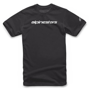 Tricou ALPINESTARS LINEAR WORDMARK Negru/Gri Tricou ALPINESTARS LINEAR WORDMARK Negru/Gri
