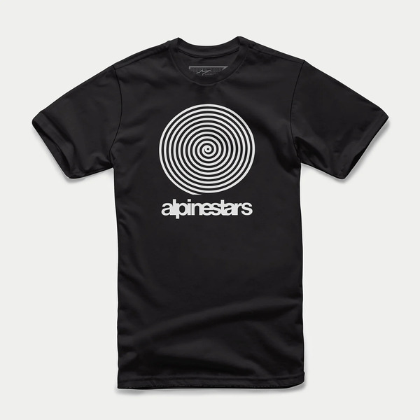 Tricou ALPINESTARS REAL SPIRAL Negru/Alb [1]