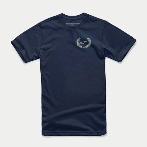 Tricou ALPINESTARS WREATH Albastru Tricou ALPINESTARS WREATH Albastru
