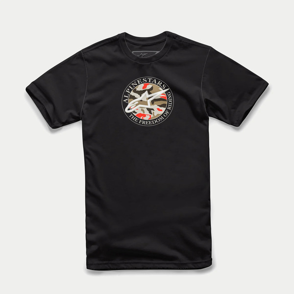 Tricou ALPINESTARS DOT CAMO Negru [1]