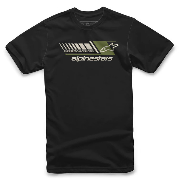 Tricou ALPINESTARS SOLITAIRE Negru [1]