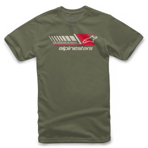 Tricou ALPINESTARS SOLITAIRE Verde military Tricou ALPINESTARS SOLITAIRE Verde military