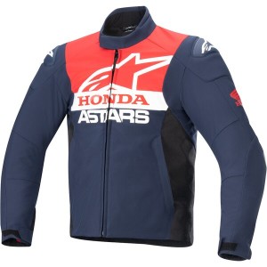 Geaca texil impermeabila ALPINESTARS HONDA SMX SOFTSHELL Albastru/Rosu/Alb Geaca texil impermeabila ALPINESTARS HONDA SMX SOFTSHELL Albastru/Rosu/Alb