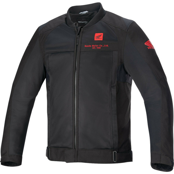 Geaca textil de vara ALPINESTARS HONDA LUC V2 Negru/Rosu [1]