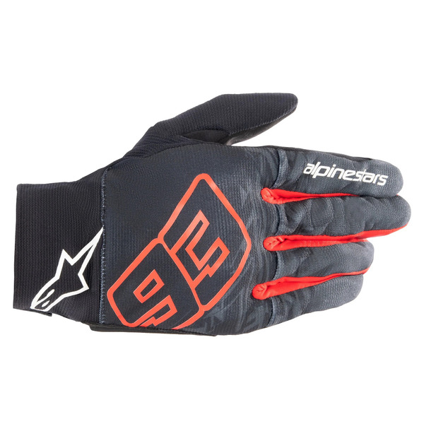 Manusi moto ALPINESTARS MM93 ARAGON Negru/Gri/Rosu [1]