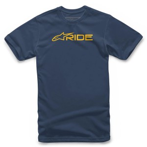 Tricou ALPINESTARS RIDE 3.0 Navy/Auriu