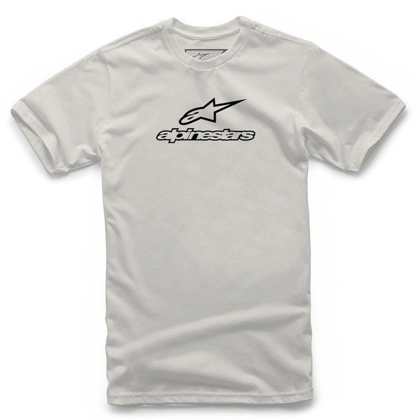 Tricou ALPINESTARS WORDMARK COMBO Alb/Negru [1]