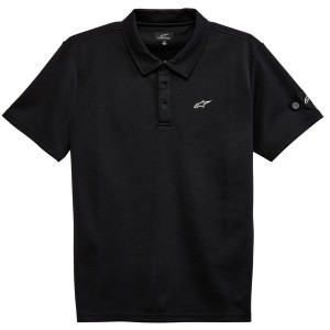 Tricou polo ALPINESTARS REALM Negru Tricou polo ALPINESTARS REALM Negru