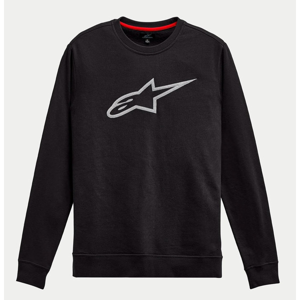 Bluza ALPINESTARS AGELESS CREW Fleece Negru/Gri [1]