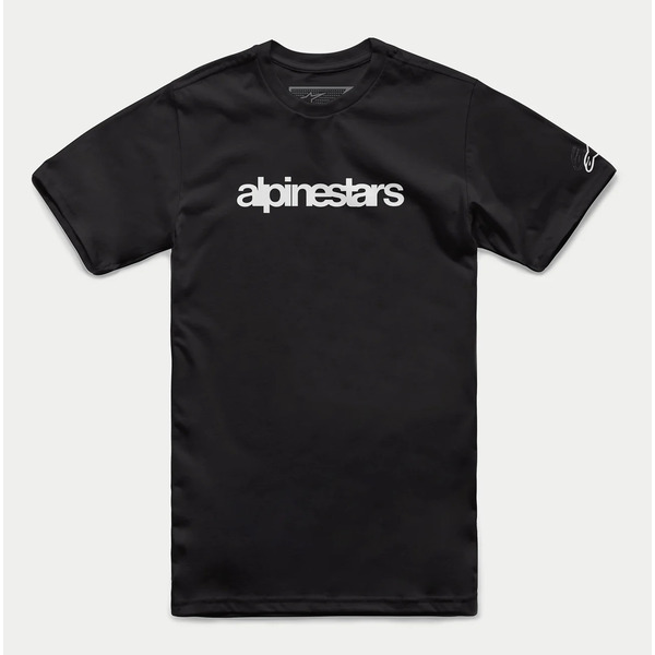 Tricou ALPINESTARS HERITAGE LOGO Negru/Alb [1]