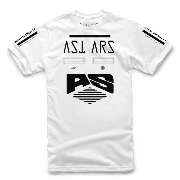 Tricou ALPINESTARS FOUND Alb [1]