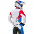 Tricou cross-enduro ALPINESTARS HONDA RACER ICONIC Alb/Albastru/Rosu [6]