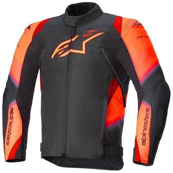 Geaca textil impermeabila ALPINESTARS T-SP 1 V2 Negru/Rosu [1]