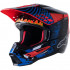 Casca cross-enduro Alpinestars Supertech S-M5 SOLAR FLARE Negru/Albastru/Rosu [2]
