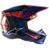Casca cross-enduro Alpinestars Supertech S-M5 SOLAR FLARE Negru/Albastru/Rosu [7]