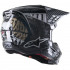 Casca cross-enduro Alpinestars Supertech S-M5 SOLAR FLARE Negru/Gri [3]