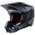 Casca cross-enduro Alpinestars Supertech S-M5 SOLAR FLARE Negru/Gri [2]