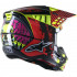 Casca cross-enduro Alpinestars Supertech S-M5 SOLAR FLARE Negru/Rosu/Galben fluo [2]