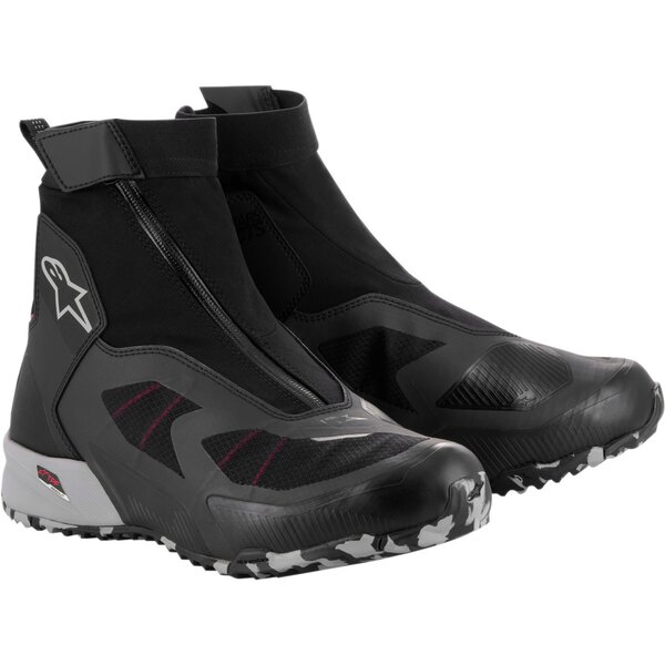 Ghete moto impermeabile ALPINESTARS CR-8 GORE-TEX® Negru/Gri/Rosu [1]