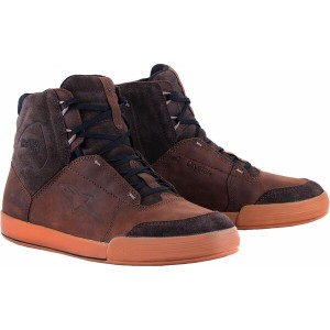 Ghete moto impermeabile ALPINESTARS CHROME CRAFTED DRYSTAR Maro